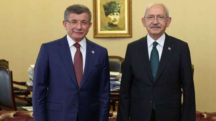 Ahmet Davutoğlu da CHP'ye sırtını döndü: "BEN BU CHP İLE İTTİFAK YAPMADIM"
