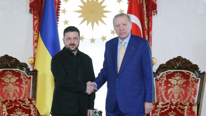 Ukrayna Devlet Başkanı Zelenski Türkiye'ye geldi: Cumhurbaşkanı Erdoğan ile görüştü