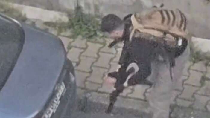 Levent'teki çatışmanın en net görüntüsü ortaya çıktı! İzmit'ten kiralık araçla gelip dehşet saçtılar...