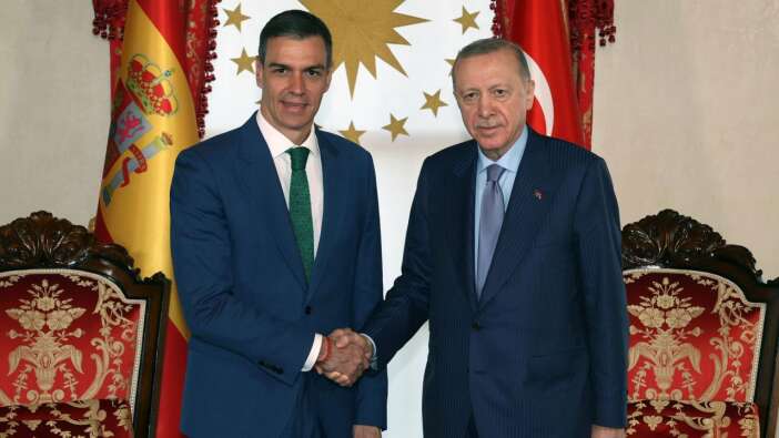 Cumhurbaşkanı Erdoğan, İspanya Başbakanı Sanchez ile görüştü
