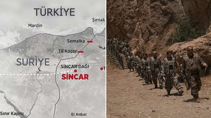 PKK dağ kadrosunu Sincar'dan çekiyor: Terör merkezinde tasfiye süreci başladı!