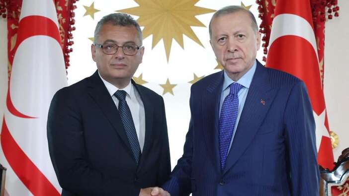 Kıbrıs’a yapılan askeri yığınak! KKTC Cumhurbaşkanı Tufan Erhürman'la görüşen Cumhurbaşkanı Recep Tayyip Erdoğan'dan Avrupa'ya uyarı: "İran savaşı için yapılan yığınak kalıcı olmasın"