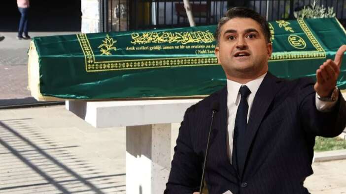 Milyonlarca dolar rüşvet ödemesine rağmen iskanı geciktirilen müteahhit, Onursal Adıgüzel'in katıldığı cenazeyi bastı!
