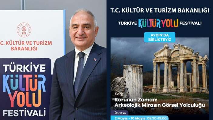 Kültür Yolu festivali ilk kez Aydın’da! Bakan Ersoy: Aydın’ın kültürel zenginliklerini daha görünür kılacağız