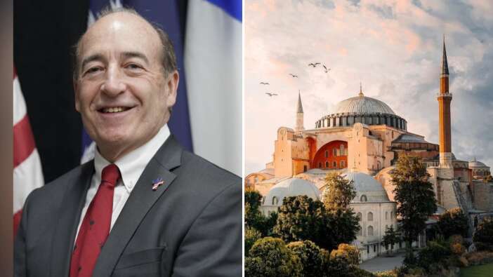 ABD'de seçim malzemesi Ayasofya... Senato adayından skandal şantaj! "Ya kilise olur ya ticaret biter"