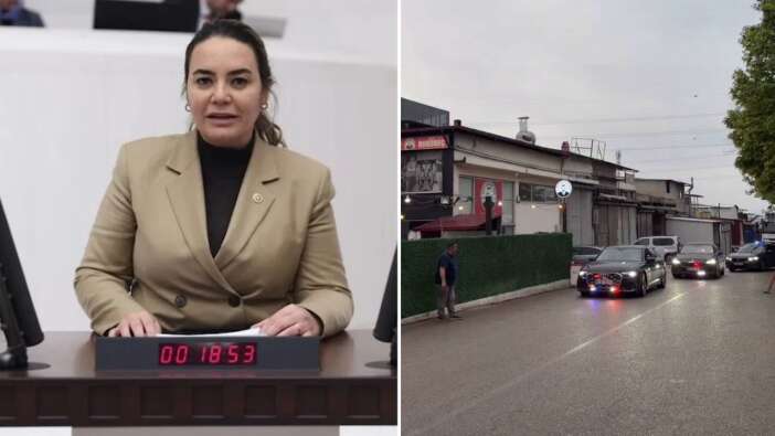 Kokoreç keyfine çakarlı konvoy: Ayyüce Türkeş'in görüntülerine tepki yağdı