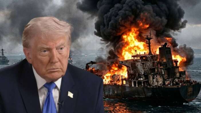 Trump'tan akıl almaz hamle! ABD ordusu, İran tankerini vurdu