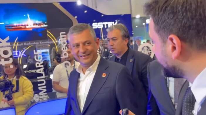 Balıklar bu işe ne diyecek? Özgür Özel SAHA Expo'yu ziyaret etti: Etkilenmediğim yok, hepsi harika!