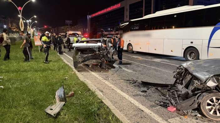 Yozgat'ta zincirleme trafik kazası: Çok sayıda yaralı var