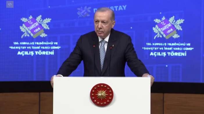 "Her türlü ayrımcılığa son verdik" diyen Cumhurbaşkanı Erdoğan'dan Danıştay’da yeni anayasa mesajı