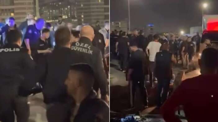Bayrampaşa Hali'nde bıçaklı kavga! 12 polis yaralandı, 7 kişi gözaltına alındı!