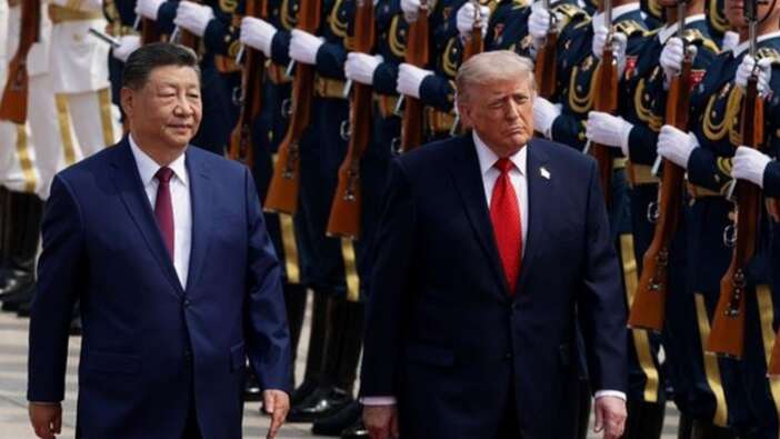 ABD Başkanı Trump ile Çin Devlet Başkanı Xi Jinping'in görüşmesi başladı! Masada hangi konular var?