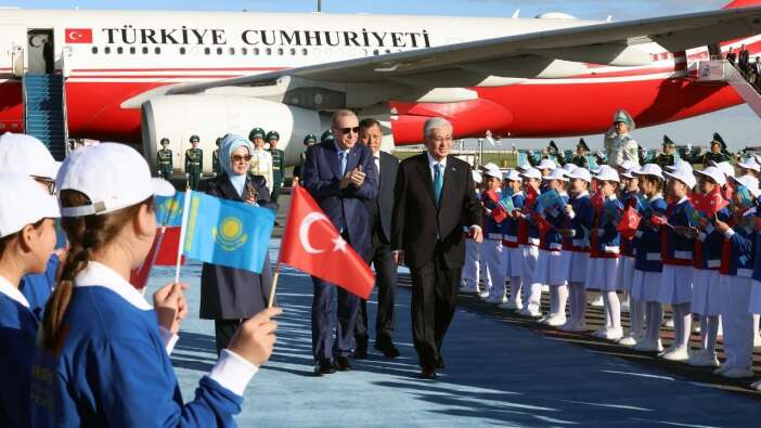 Cumhurbaşkanı Erdoğan Kazakistan'da! İşte Cumhurbaşkanının Kazakistan programı