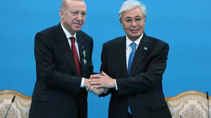 Kazakistan'da stratejik enerji hamlesi! Cumhurbaşkanı Erdoğan duyurdu: Kazak petrolü Türkiye üzerinden dünyaya açılacak!