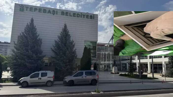 Eskişehir Tepebaşı Belediyesine operasyon! Özel kalemin gizli düzeneği bulundu: Bahçeden gömülü oda çıktı