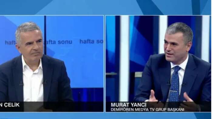 Demirören Medya TV Grup Başkanı Murat Yancı: Ana akım medya korunmalı reklam sanal medyaya akmamalı