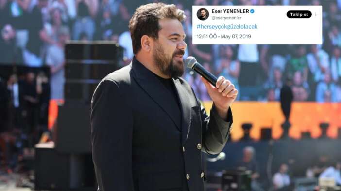 Eser Yenenler İmamoğlu'nu mu destekledi? O twiti yeniden gündem oldu...