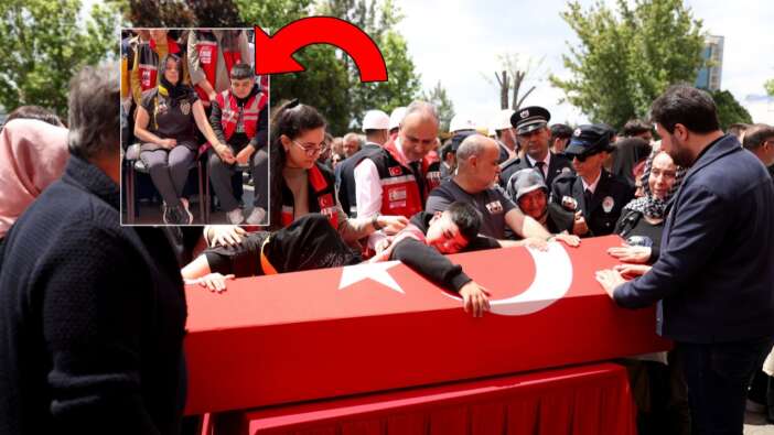 Türkiye şehitlerine ağlıyor... Şehit polisler son yolculuğuna uğurlanıyor! Cenazedeki o detay yürekleri burktu...