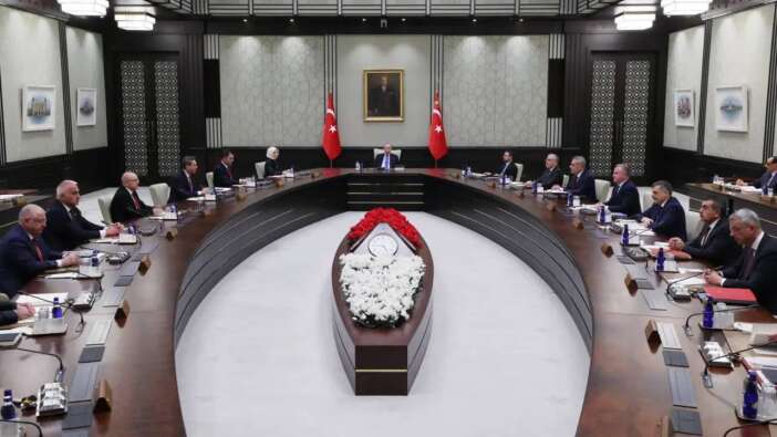 Son dakika... Kabine Toplantısı sona erdi!