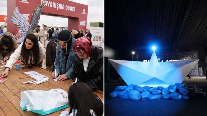 8. Etnospor Kültür Festivali’nde anlamlı duruş: Dayanışma Obası Gazze için kuruldu!