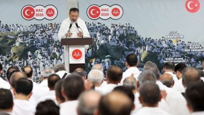 Diyanet İşleri Başkanı Arpaguş, Arafat'ta vakfe duası yaptı