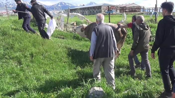 Erzurum'da yürek burkan olay! Kurban kesim sırasında kalp krizi geçirdi hayatını kaybetti