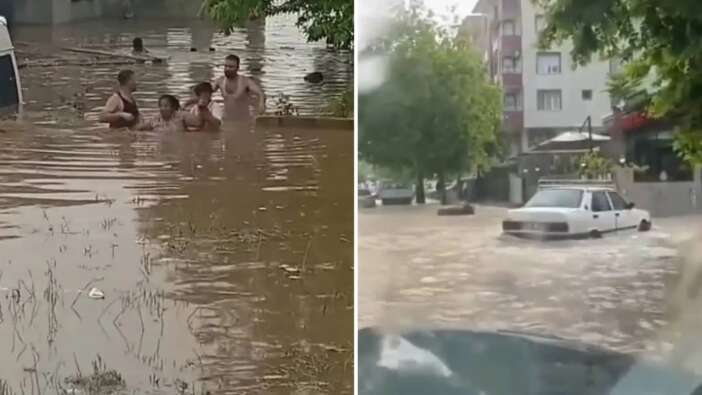Sarı kod sonrası kabus: Hatay ve Osmaniye'yi sağanak vurdu, evler sular altında kaldı! İşte kare kare yıkım, saniye saniye can pazarı!