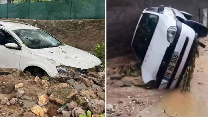 O şehrimizde haziranda sel felaketi! Araçlar içindekilerle birlikte suya kapıldı: Acı haber geldi