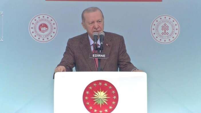 Selimiye Camii açılışında Erdoğan'dan çok konuşulacak CHP sözleri! "Siz milletvekili misiniz yoksa militan mı?"