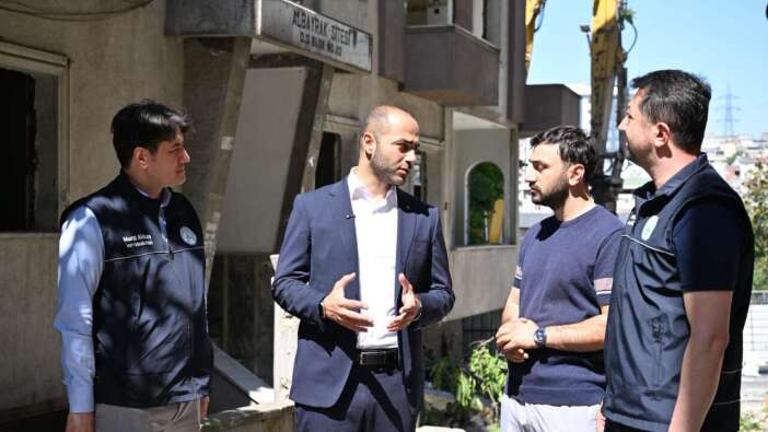 Mevlana'nın  ardından Albayrak sitesinde de yıkım başladı