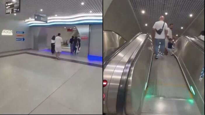İngiliz turist İstanbul Havalimanı metrosunu görünce gözlerine inanamadı: Avrupa'da böylesi yok