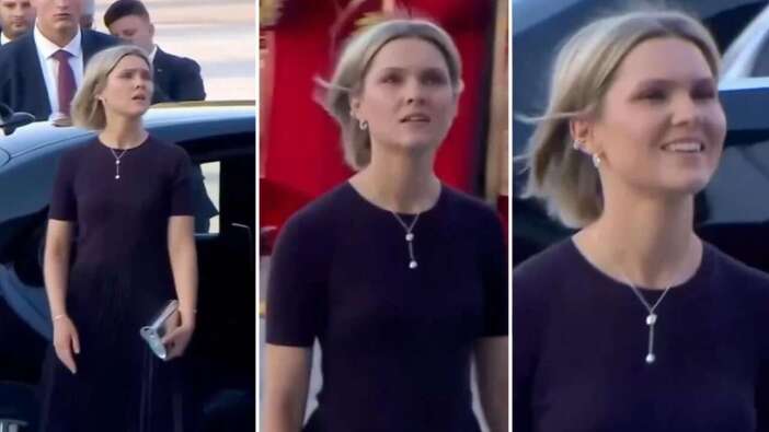 NATO'nun en ilginç görüntüsü... 38 yaşındaki İzlanda Başbakanı Külliye'nin ihtişamı karşısında büyülendi!