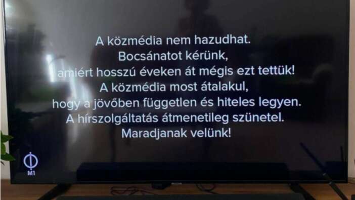 Macaristan'da devlet televizyonu kapatıldı! "Yıllarca yalan söyledik, özür dileriz"
