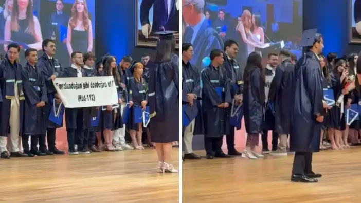 Yeditepe Üniversitesi mezuniyet töreninde rezalet! "Emrolunduğun gibi dosdoğru ol" ayetini hazmedemeyip etten duvar ördüler!