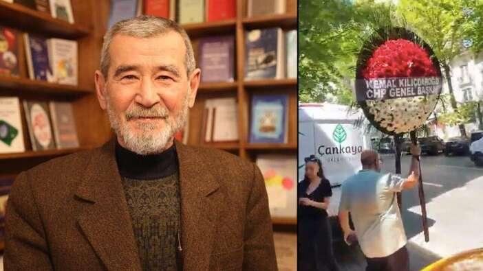 Ahmet Telli’nin cenazesinde Kemal Kılıçdaroğlu’na çelenk protestosu