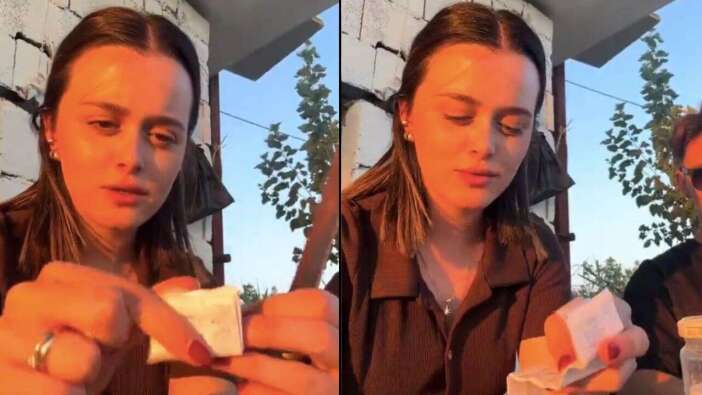 Köy evinde eşinin fotoğrafını muskada bulan kadın o anları böyle yayınladı