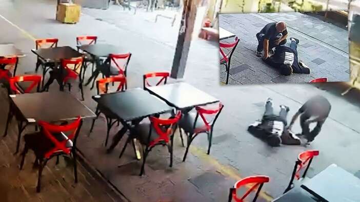 Fethiye'de skandal görüntü: Yardım ediyormuş gibi yapıp yere yığılan adamı soydu!