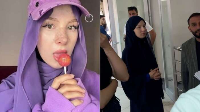 Tutuklanan Fatma Soydaş'ın hakim kararını beklediği anlar! Şimdi de çarşaf mı giydi?