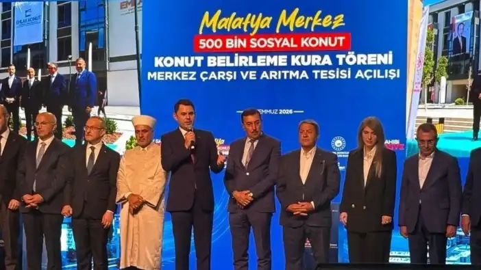 Sosyal Konut Projesi kapsamında kura çekimi tamamlandı