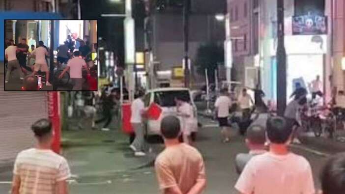 Japonya'da Karslı ve Ordulu aileler sokakta birbirine girdi
