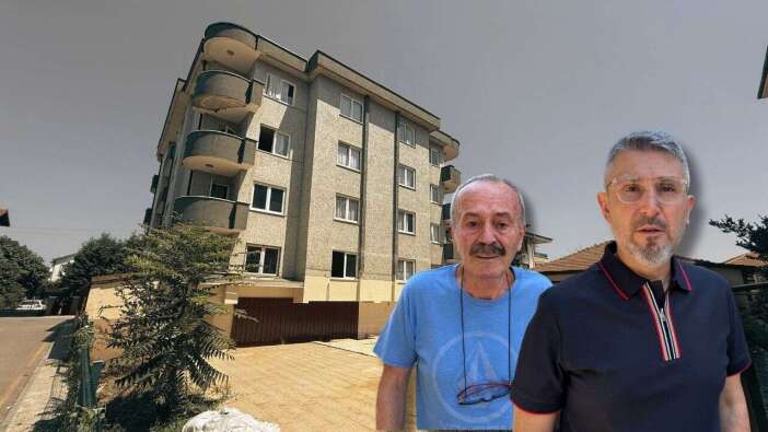 25 yıldır yıkılmayan binada büyük tehlike! Mahalleli sokağa döküldü