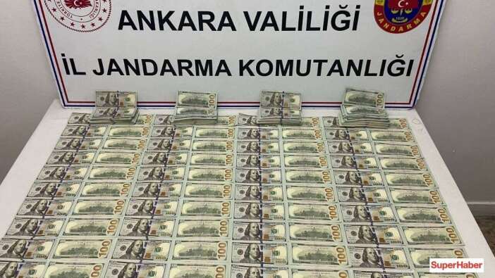 Ankara'da sahte dolar operasyonu: 80 bin 50 dolarlık sahte banknot ele geçirildi, 2 gözaltı