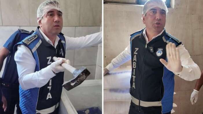 Bunlar insanı öldürür! Fırında gördükleri karşısında midesi bulandı! Zabıta anında mühürledi