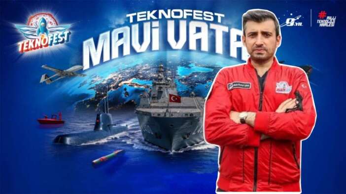 TEKNOFEST Mavi Vatan başladı! Selçuk Bayraktar'dan net mesaj: Mavi Vatan'ın tek bir damlasından vazgeçmeyiz!