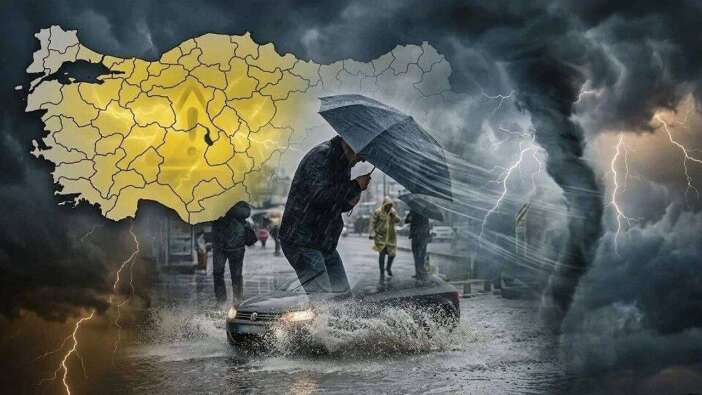 Meteoroloji gün gün uyardı: Aşırı sıcakların ardından o illere gökgürültülü sağanak geliyor!