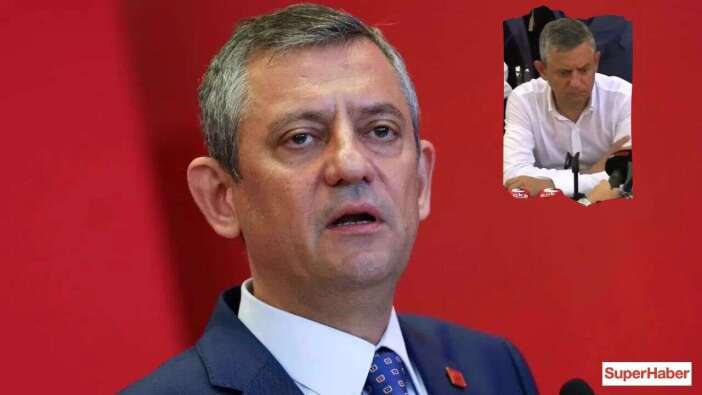 Özgür Özel Edirne'de canlı yayında zor anlar yaşadı: Önündeki mikrofonlara taktı, sosyal medya yıkıldı