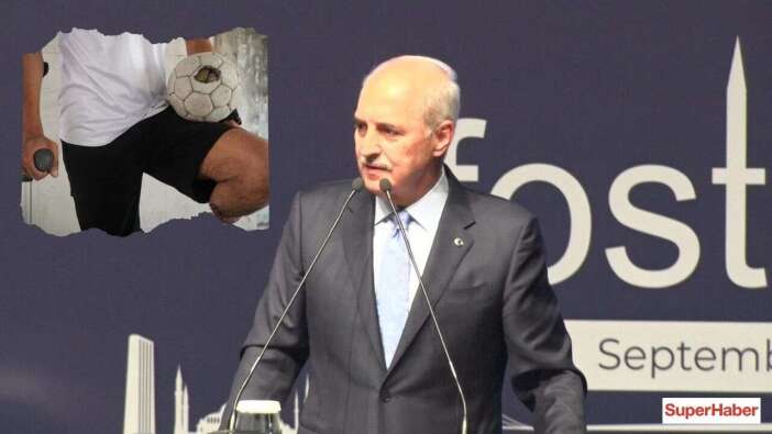 TBMM Başkanı Kurtulmuş'tan Adidas'a sert tepki: Ayaklarını kaybettirdikleri insanlara ayakkabı pazarlıyorlar