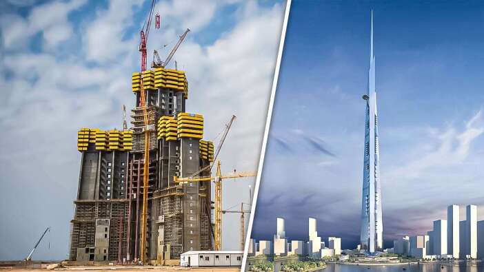 Burj Khalifa'nin tahtını sallayan gökdelen! Hedef 1 kilometre