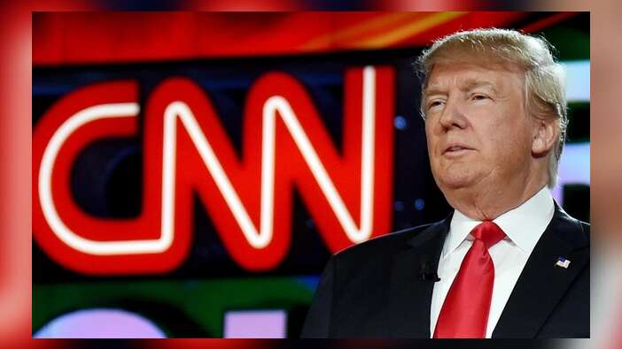 Trump CNN geriliminde son perde...