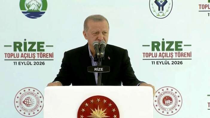 Cumhurbaşkanı Erdoğan Rize'de! "Muhalefetin yaptığıyla ilgilenmiyoruz! Gündemimizde ülkemizi ateş çemberinden korumak var"
